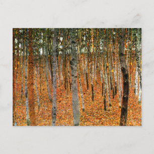 Postale Beech Forest par Gustav Klimt Fine Art Carte posta