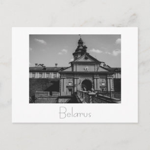 Postale Biélorussie Беларусь Château de Niasvizh Carte pos