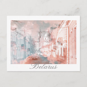 Postale Biélorussie Hrodna Grodno Architecture Carte posta