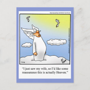 Postale Blessures amusantes et Humour de la foi Carte post