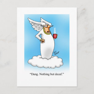 Postale Blessures amusantes et Humour de la foi Carte post