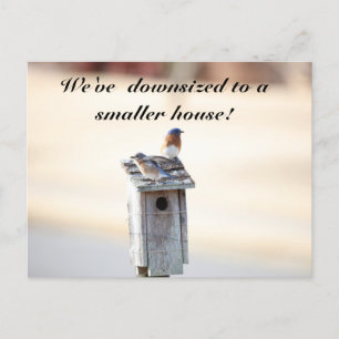 Postale Bluebird House - Drôle changement d'adresse Carte 