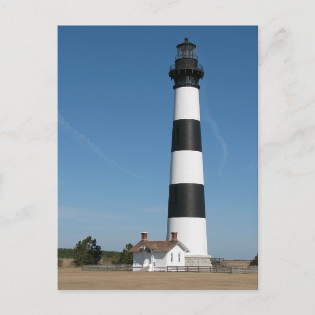 Postale Bodie Island Lighthouse Outer Banks NC Carte posta (Devant)