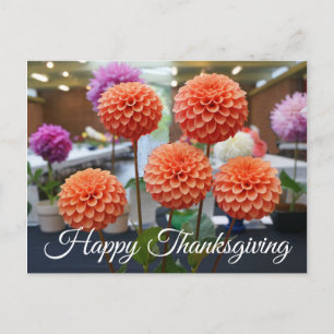 Postale Bon thanksgiving Dahlia Rose Toscano #1 Carte post