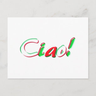 Postale Bonjour carte