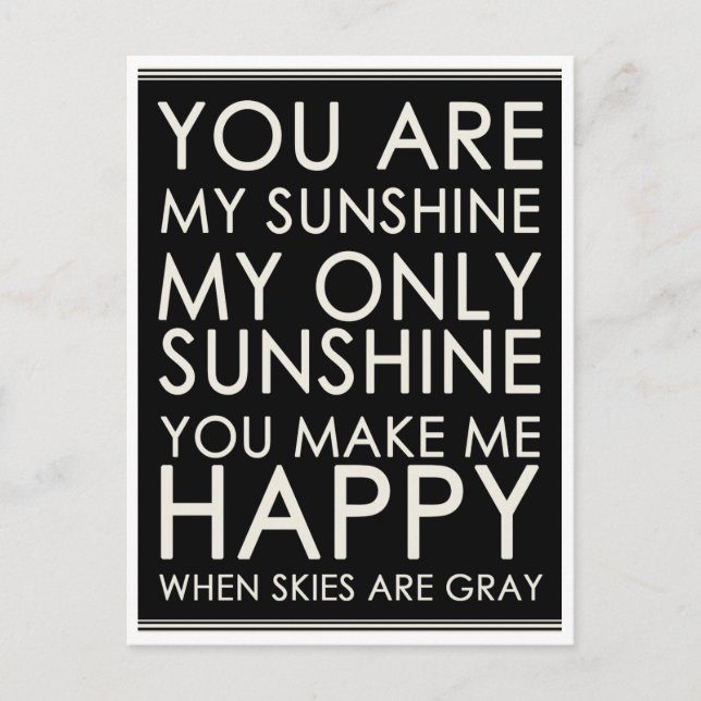 Postale Bonjour, Love Motivational Citation Vierge Carte p (Devant)