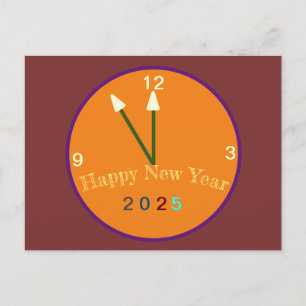 Postale Bonne carte cadeau du Nouvel An 2025