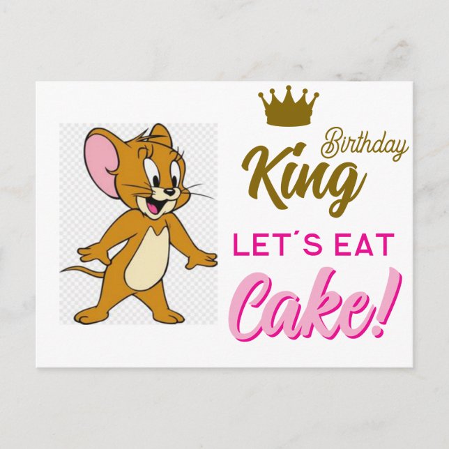 POSTALE BONNE CARTE D'ANNIVERSAIRE (Devant)