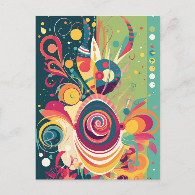 Postale Bonne carte d'anniversaire (Devant)