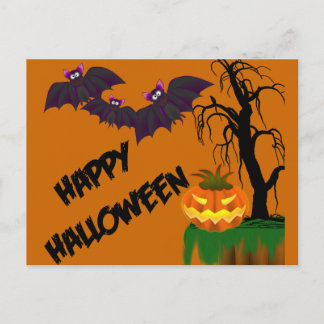 Postale Bonne carte de recette Halloween