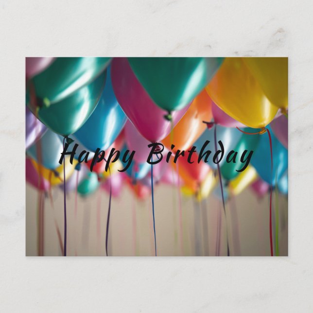 Postale Bonne carte de voeux d'anniversaire (Devant)