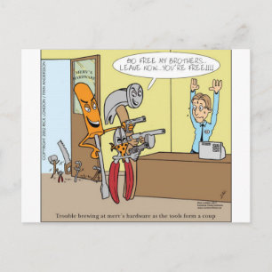 Postale Boutique matérielle Libération Drôle Cadeaux Carte