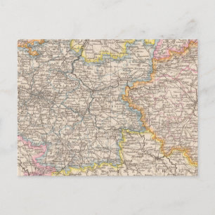 Postale Brandenburg, Posen Carte Atlas