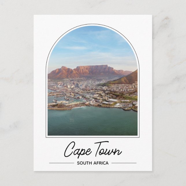 Postale Cape Town Afrique du Sud Table Mountain Carte post (Devant)