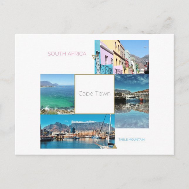 Postale Cape Town Afrique du Sud Table Mountain Carte post (Devant)