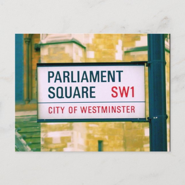 Postale Carré du Parlement - Westminster - Londres - Carte (Devant)