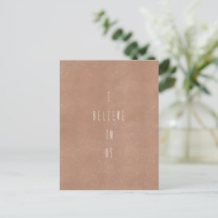 Postale Carte (10,8 x 14,2 cm) - I Believe In Us