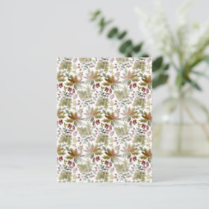 Postale Carte (10,8 x 14,2 cm) - Winter Pattern