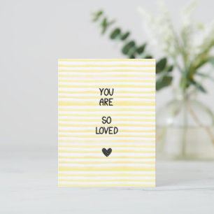 Postale Carte (10,8 x 14,2 cm) - You Are So Loved