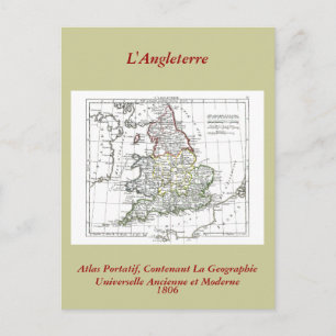 Postale Carte 1806 - L'Angleterre