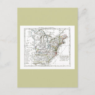 Postale Carte 1806 - Les Etats Unis d'Amrique