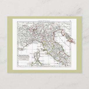 Postale Carte 1806 - L'Italie (Nord)