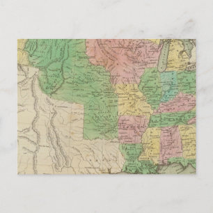 Postale Carte 2 des États-Unis
