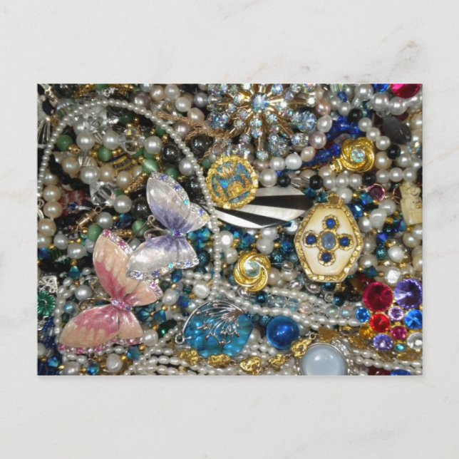 Postale carte à bijoux (Devant)