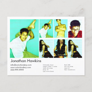 Postale Carte Acteur/Modèle