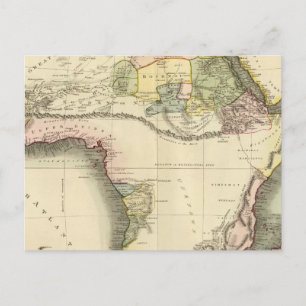 Postale Carte Afrique