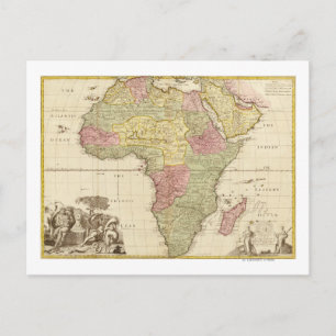 Postale Carte AfriquePanoramiqueAfrique 3