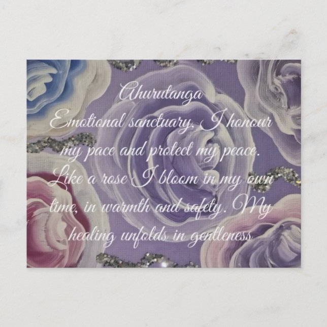 Postale Carte Ahurutanga (espace sûr) (Devant)