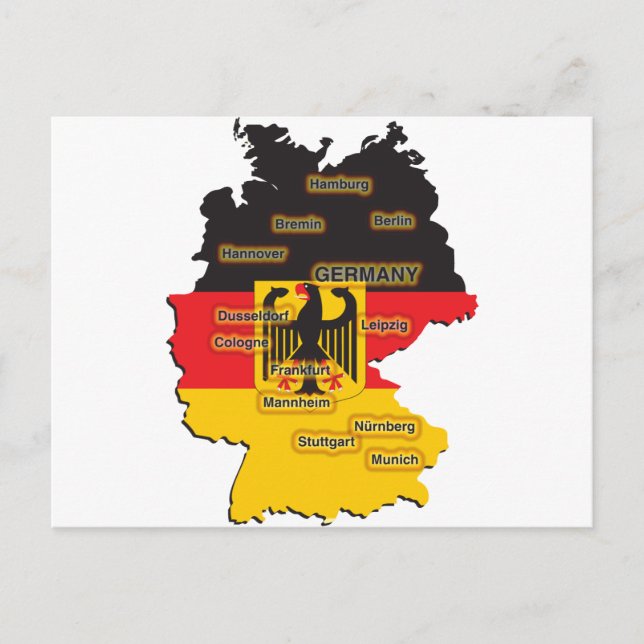 Postale Carte Allemagne (Devant)