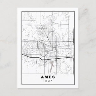 Postale Carte Ames