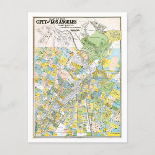Postale Carte ancienne de Los Angeles sur une carte postal