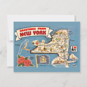 Postale Carte ancienne de New York