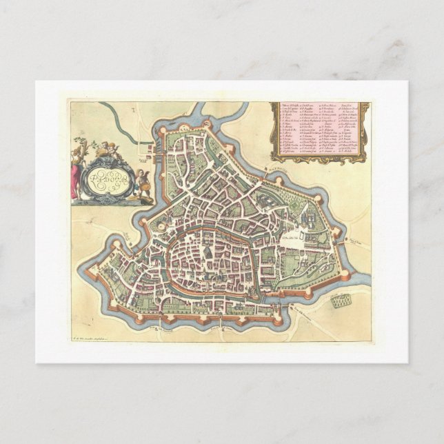 Postale Carte ancienne de Padoue, Italie, (Devant)