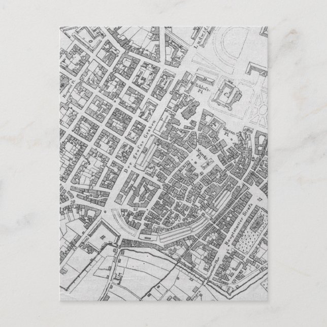 Postale Carte ancienne de Stuttgart Allemagne (1794) (Devant)