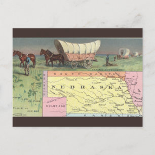 Postale Carte ancienne du Nebraska