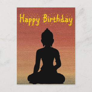 Postale Carte anniversaire_Bouddha2