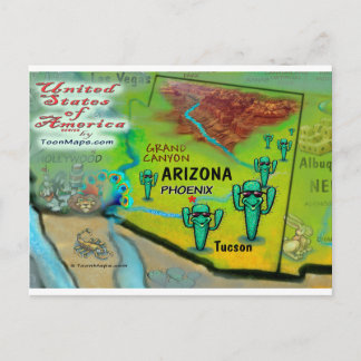 Postale Carte Arizona USA