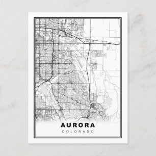 Postale Carte Aurora