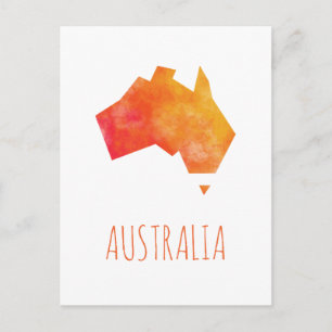 Postale Carte Australie