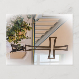 Postale Carte avec une croix