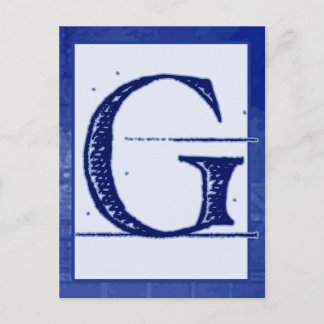 Postale Carte Bannière de type "G"
