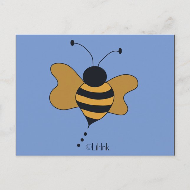 Postale Carte Bumblebee (Devant)