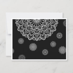 Postale Carte cadeau avec art manadala