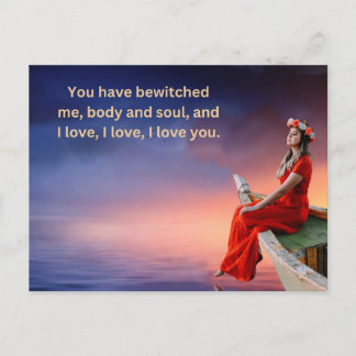Postale Carte cadeau de la Saint-Valentin amour