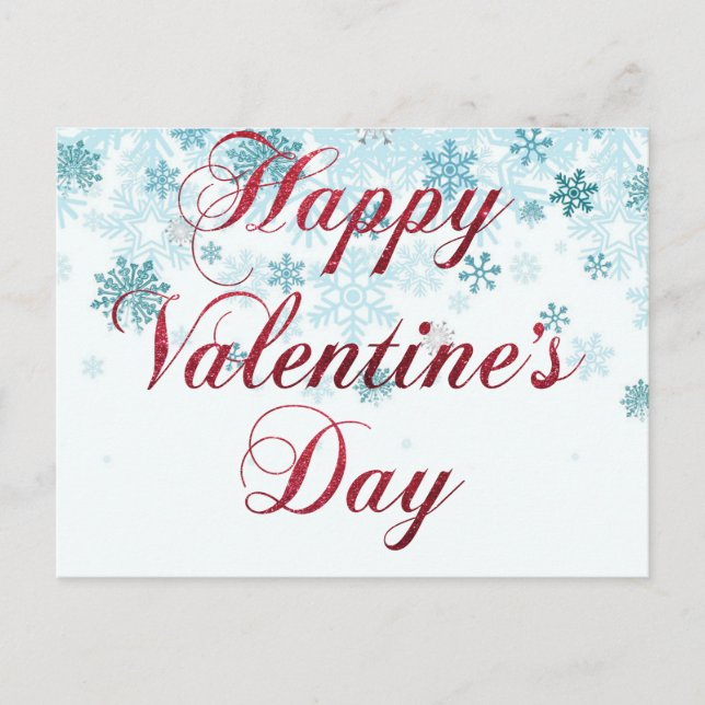 Postale Carte cadeau Heureuse Sainte-Valentin 2024 (Devant)
