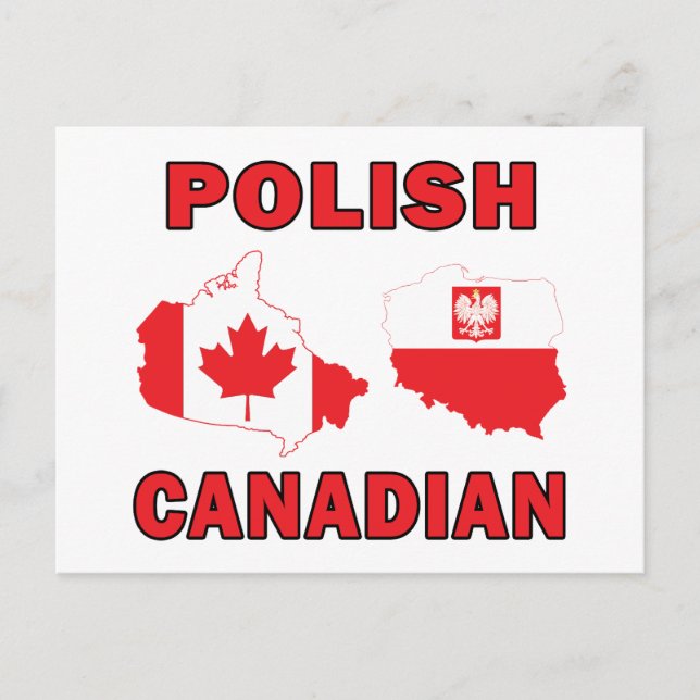 Postale Carte canadienne polonaise (Devant)